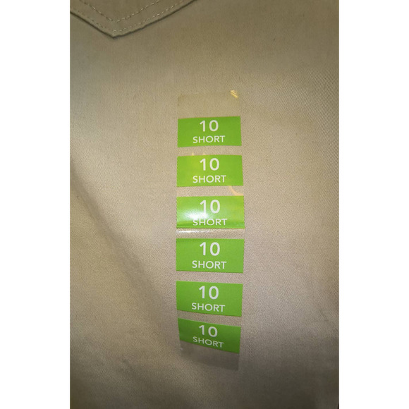 Gloria Vanderbilt Amanda Slim Leg Classic Rise Tan Jeans size 10S - Picture 14 of 16